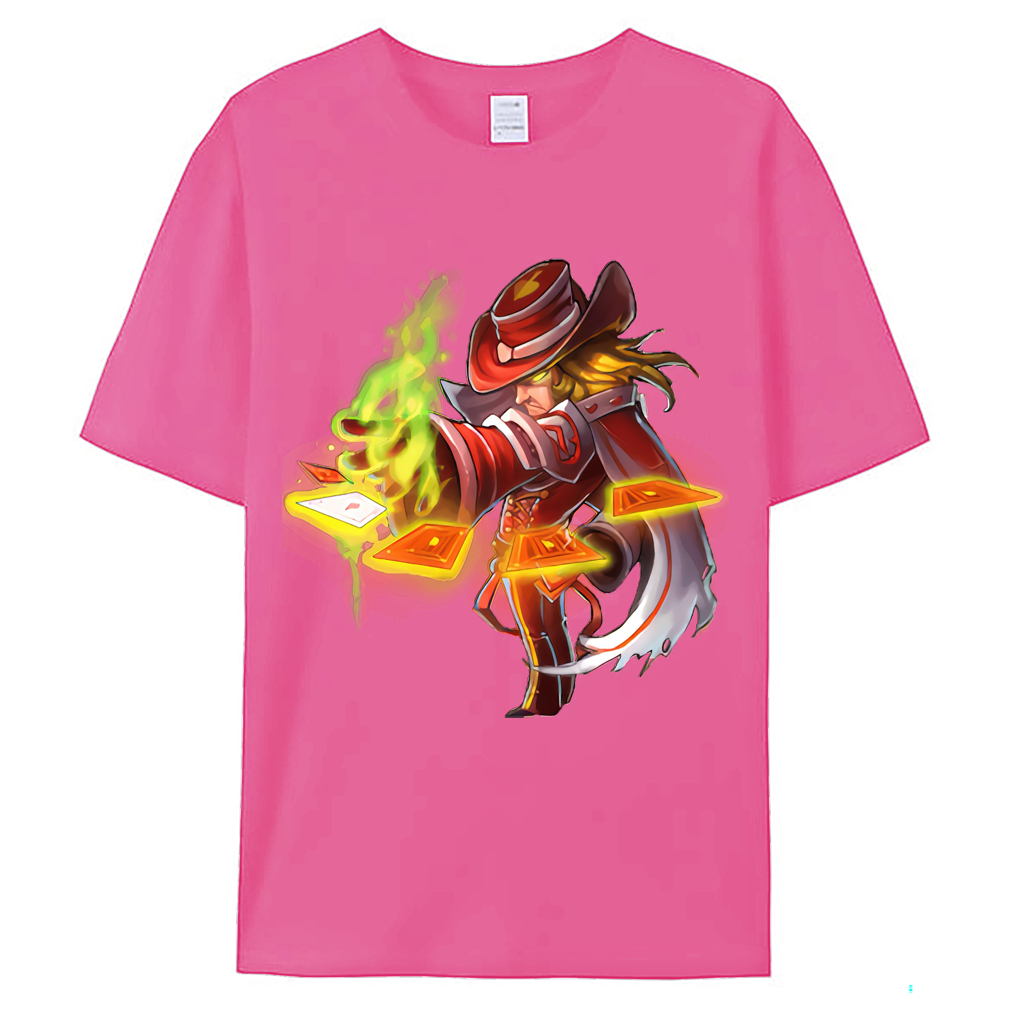 （画像用） リーグ・オブ・レジェンド League of Legends LOL レディースカジュアルプリントTシャツ（綿100％）